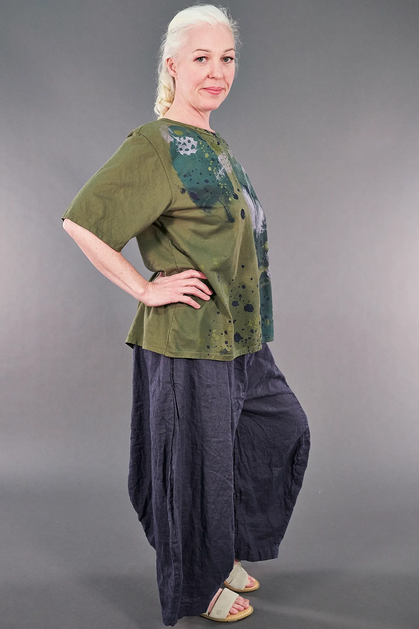 1144-s/s Simple Tee Vegetal-P