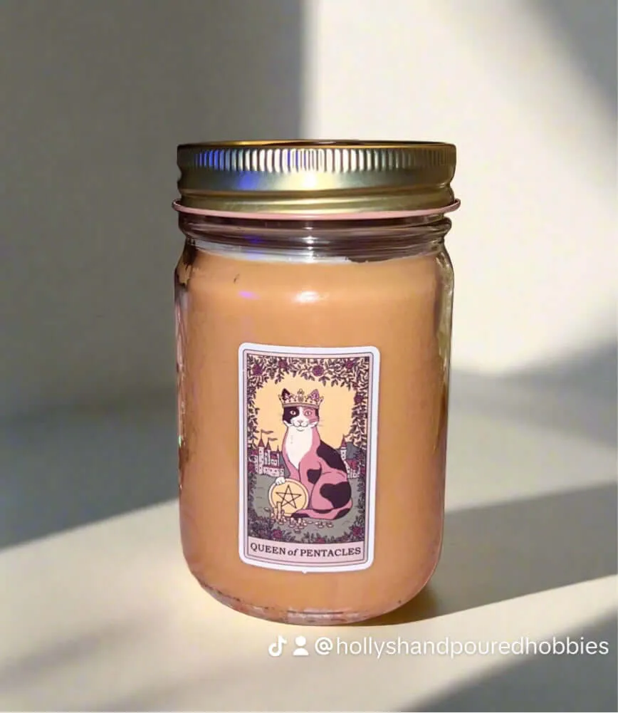 12 oz Tarot Card Scented Candle | Custom
