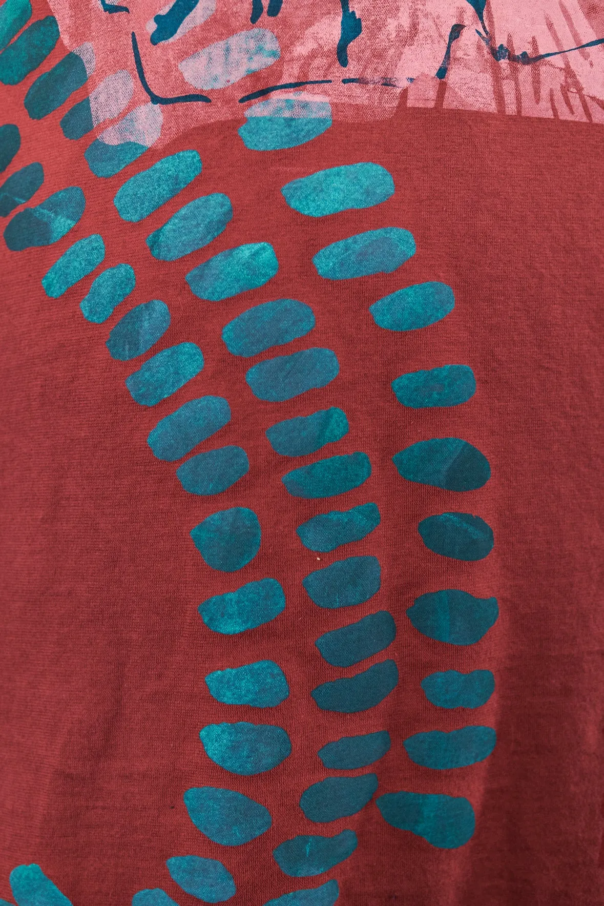 1571 Simple Tunic-Nepal-Poppy Daydream