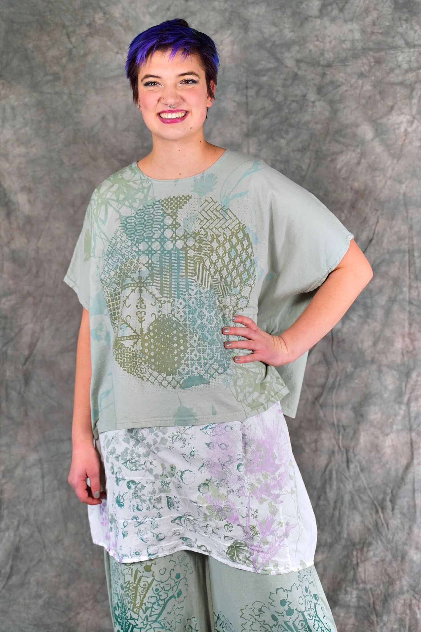1598 Seed Packet Tee Eucalyptus-P