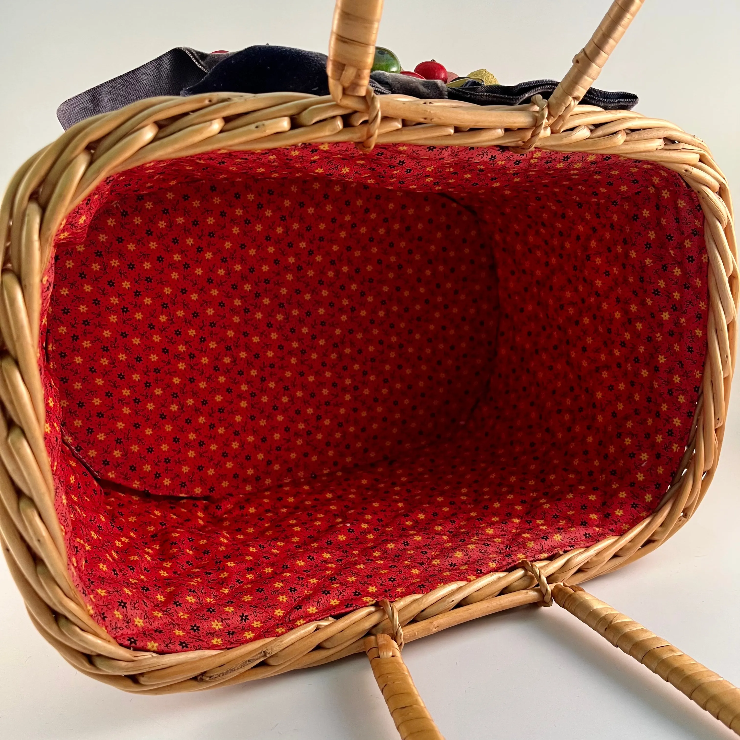 1940s Fruit Basket Purse