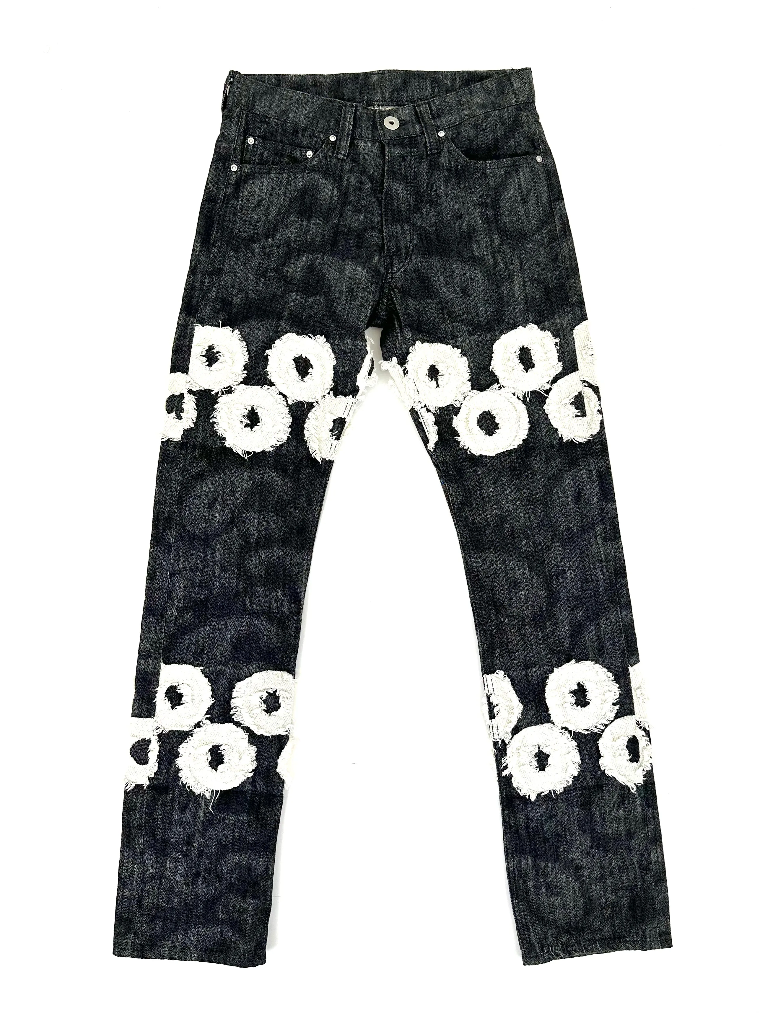 2011 Issey Miyake Archive Embroidered Jeans