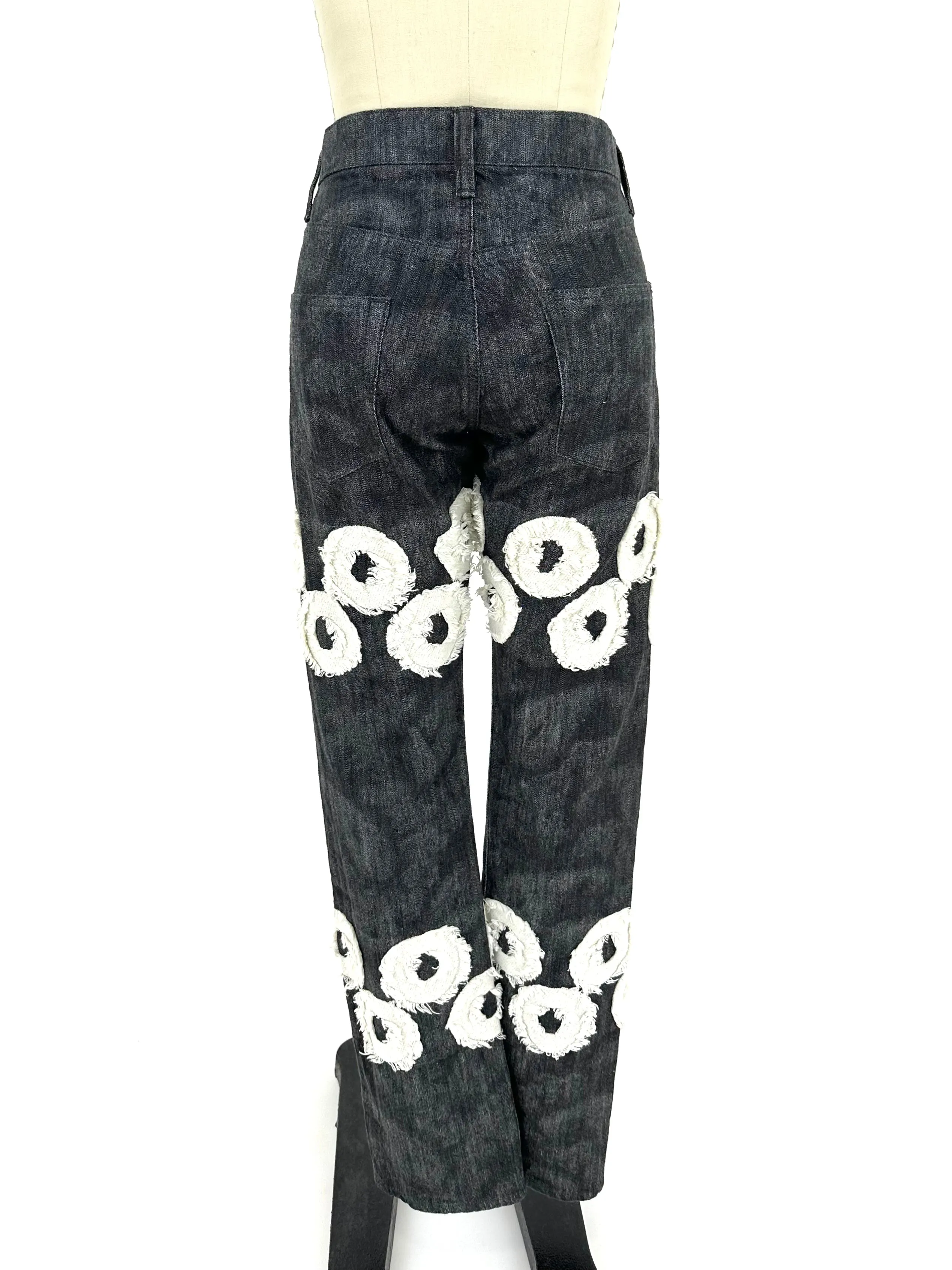 2011 Issey Miyake Archive Embroidered Jeans