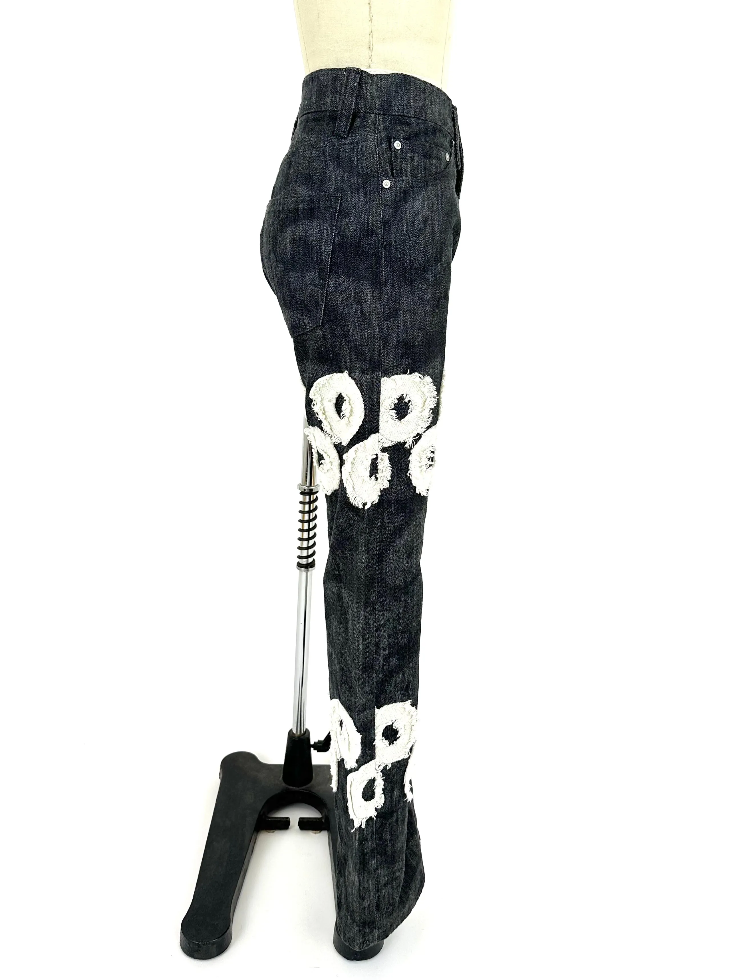2011 Issey Miyake Archive Embroidered Jeans