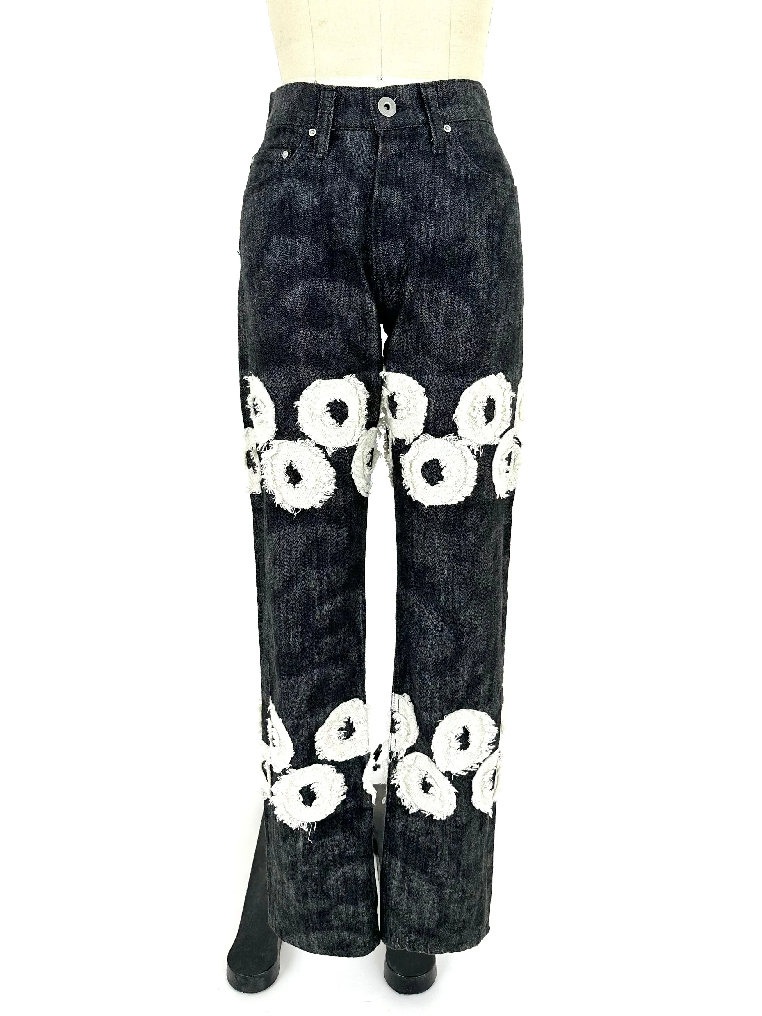 2011 Issey Miyake Archive Embroidered Jeans