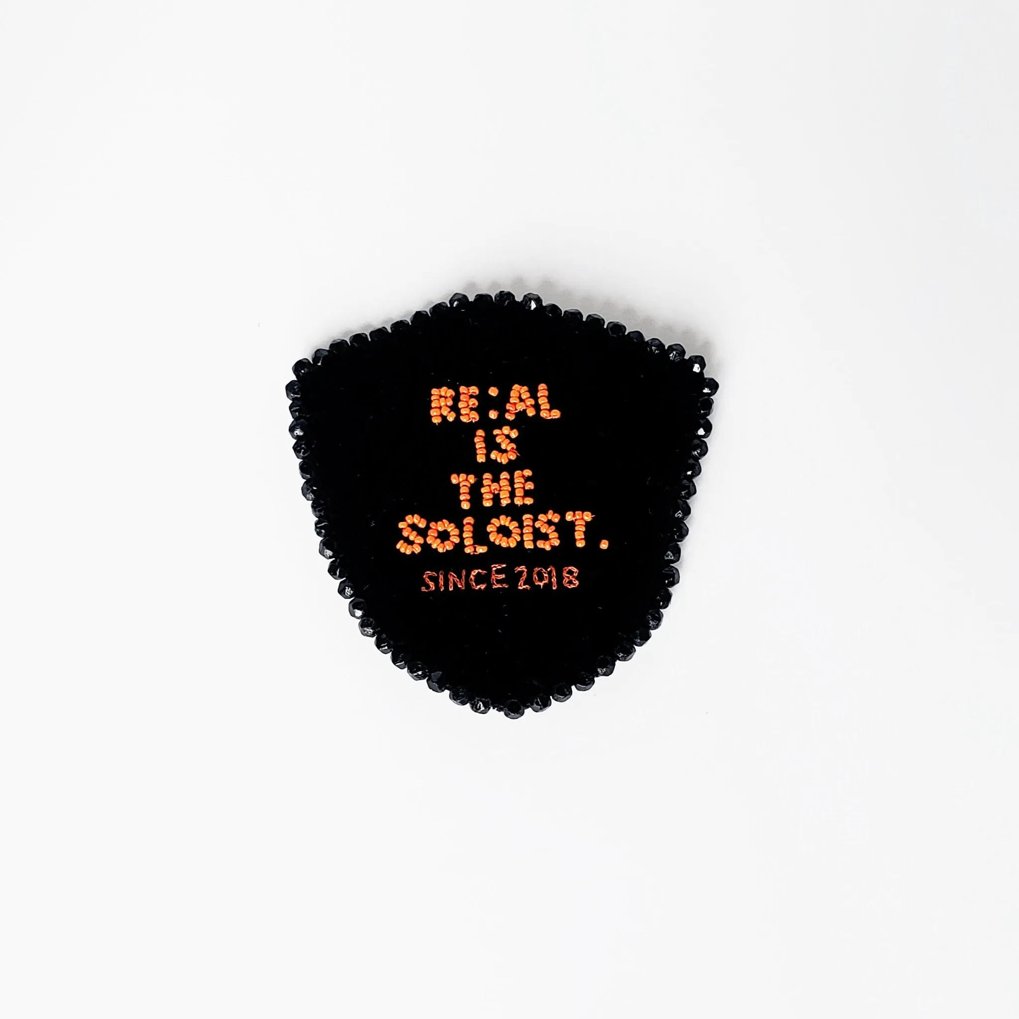 50% OFF RE : AL IS THE SOLOIST. Beaded Badge
