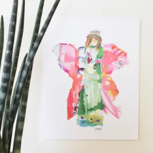 8"x10" Angel Print - Harper