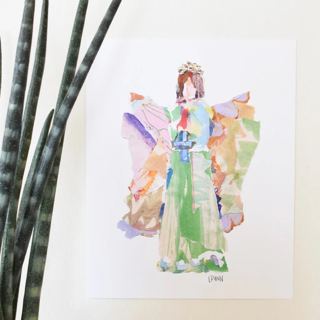 8"x10" Angel Print - Kathleen