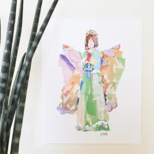 8"x10" Angel Print - Kathleen