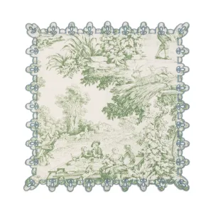Amalfi Toile Cotton Napkin by Borgo Delle Tovaglie , Italy