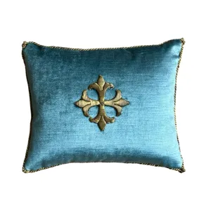 Antique Ecclesiastic Metallic Gold Embroidery (#E071324 | 9x 11")