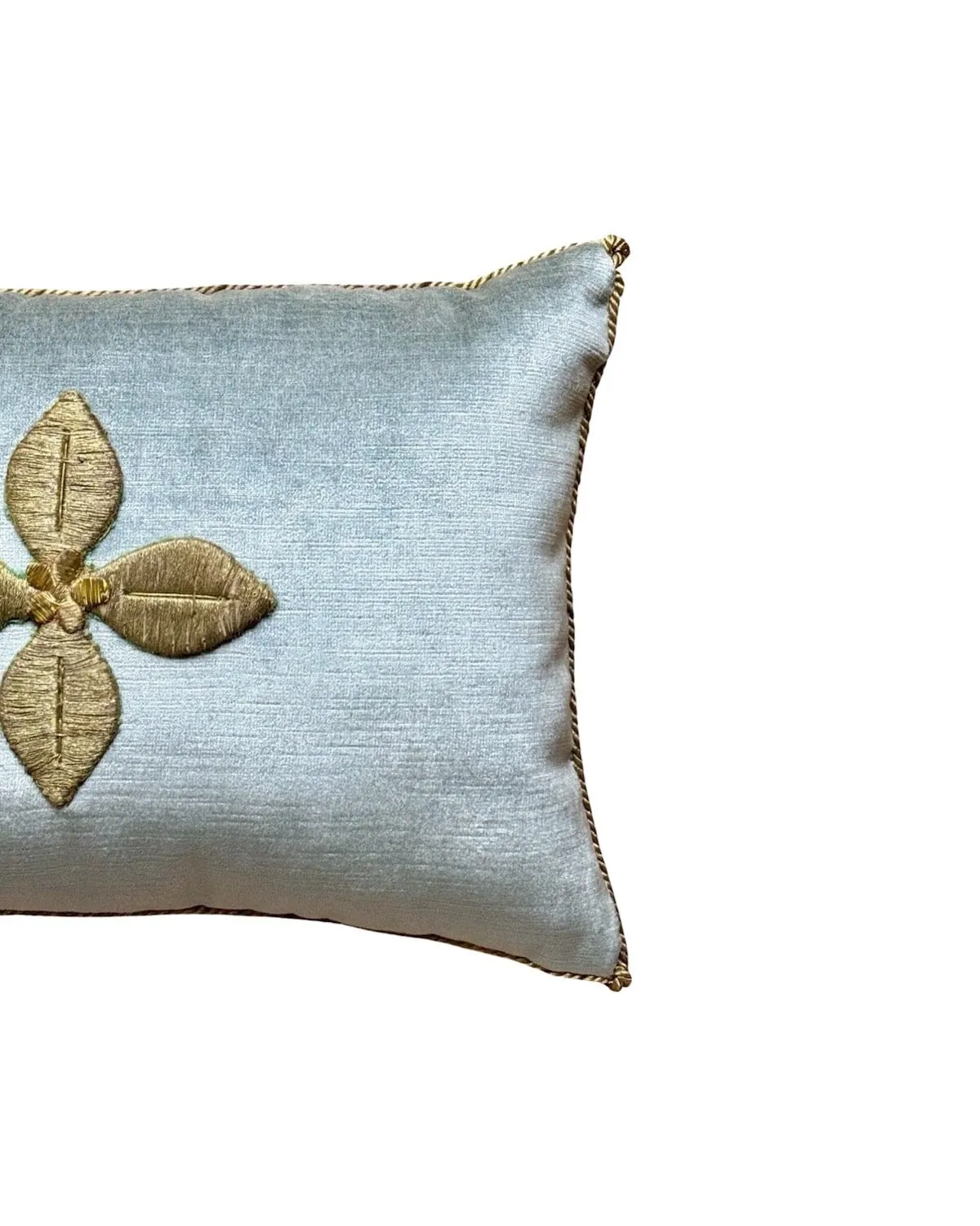 Antique European Raised Gold Metallic Embroidery (#E021724 | 11 x 16")