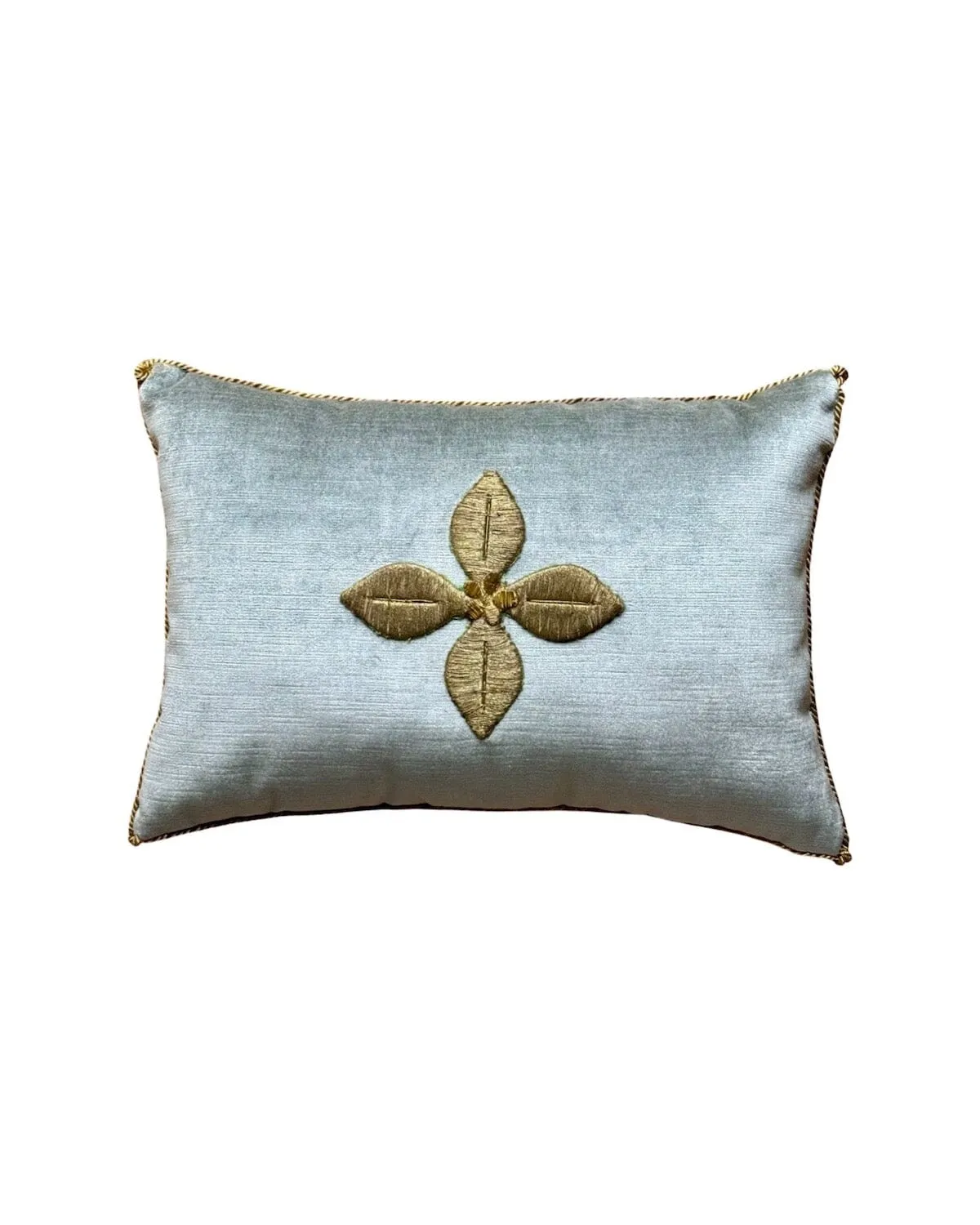Antique European Raised Gold Metallic Embroidery (#E021724 | 11 x 16")