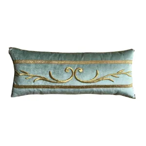 Antique European Raised Gold Metallic Embroidery (#E053024 | 12 x 28.5")