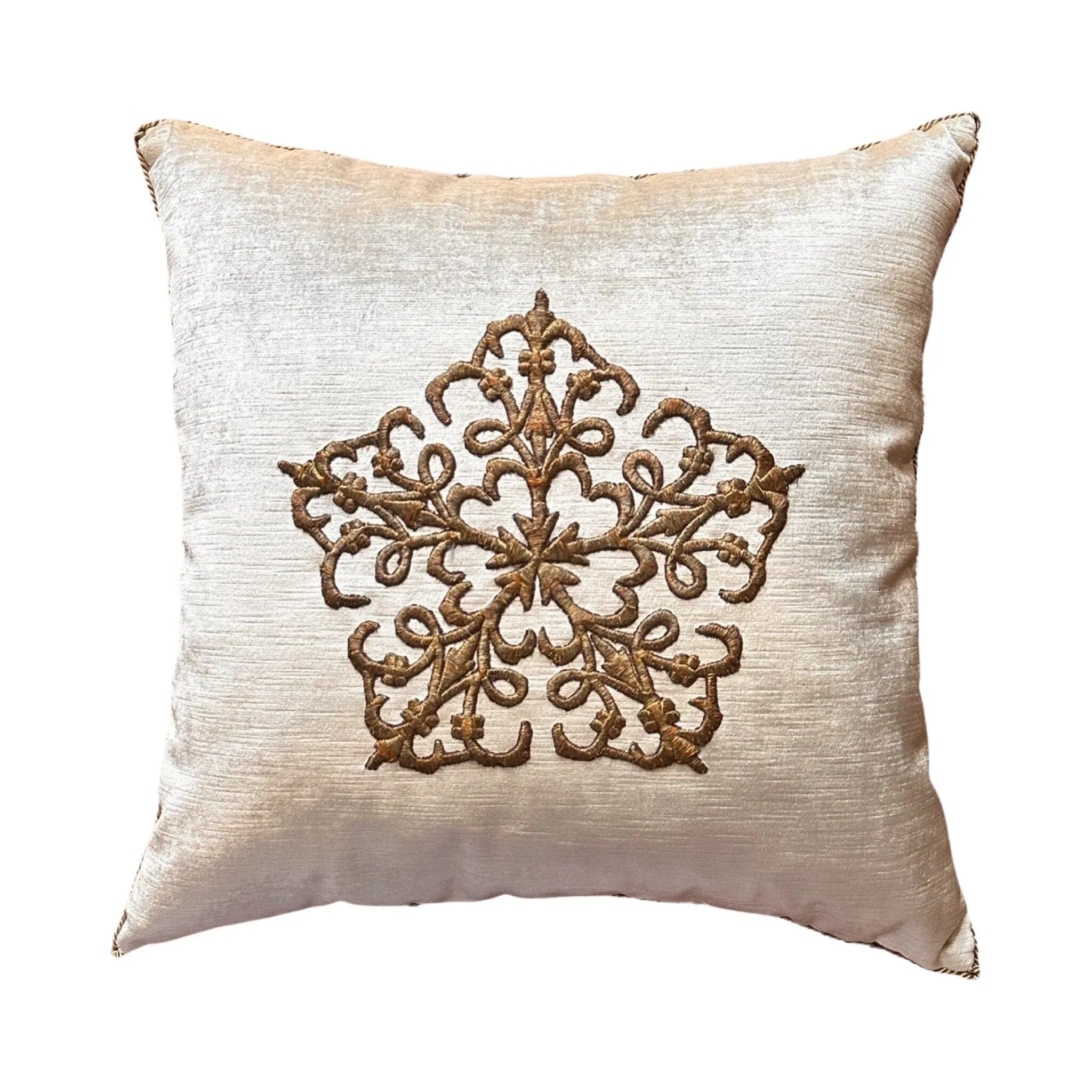 Antique Ottoman Empire Embroidery (#E061723 | 20 x 20")