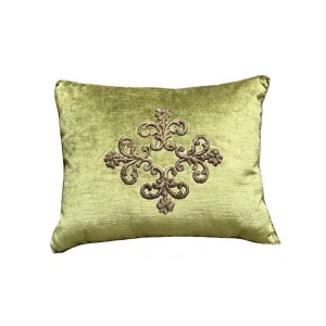 Antique Ottoman Empire Gold Metallic Embroidery (#E082323A&B | 12 x 15")