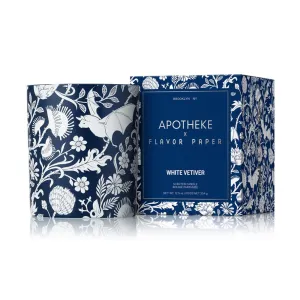 APOTHEKE x Flavor Paper White Vetiver Ceramic Candle