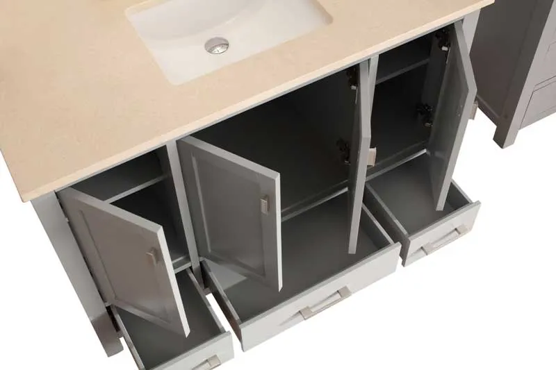 Avanity Modero 48 in. Vanity Combo MODERO-VS48-CG-A