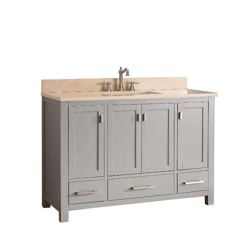 Avanity Modero 48 in. Vanity Combo MODERO-VS48-CG-B