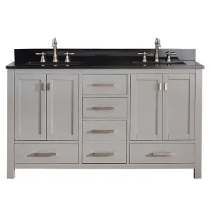 Avanity Modero 60 in. Double Vanity Combo MODERO-VS60-CG-A