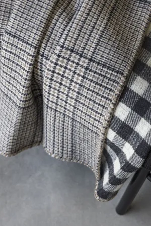 Babette Plaid Double Sided Throw Blanket