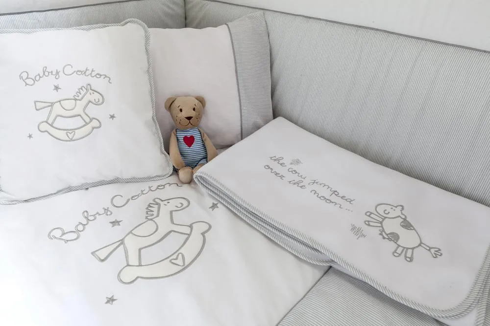 Baby Cotton Bedding Set (80X130Cm)