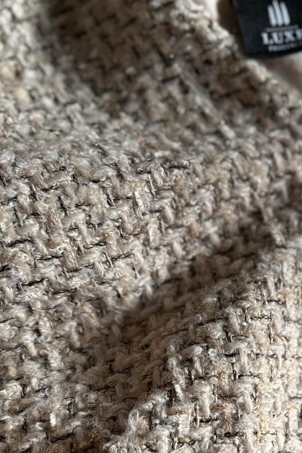 Barbara Dress in Cashmere Tweed