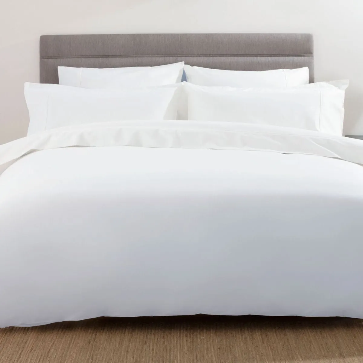 Belledorm 600TC Cotton Sateen Duvet Cover - White
