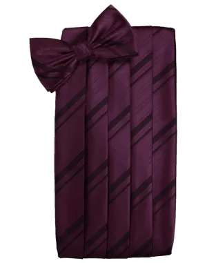 Berry Kids Striped Satin Cummerbund