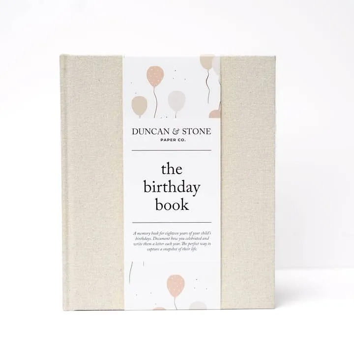 Birthday Memory Book