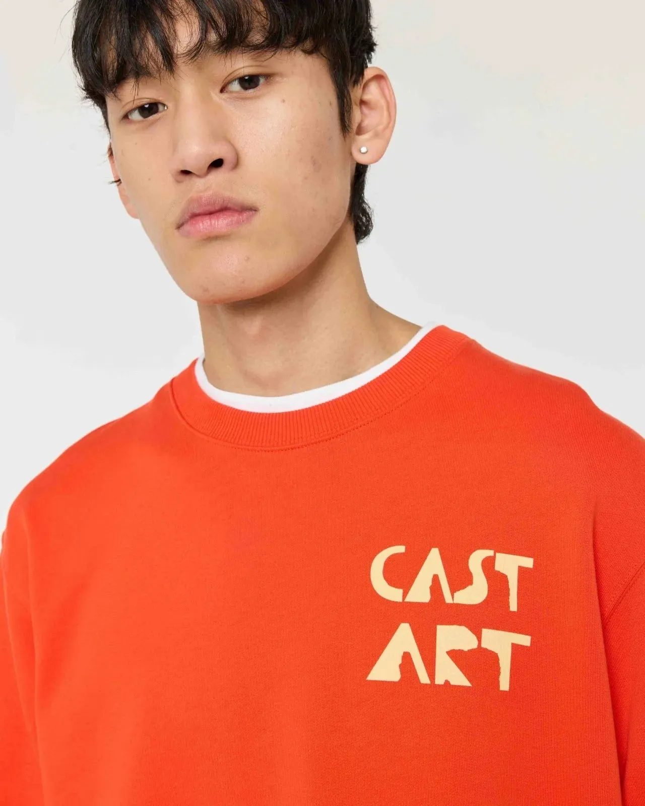 Botan Sweatshirt - Bright Orange