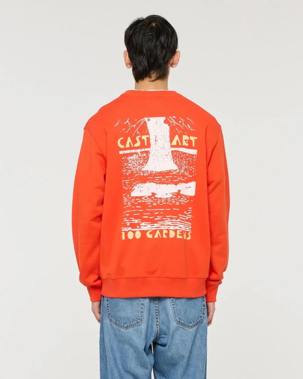 Botan Sweatshirt - Bright Orange