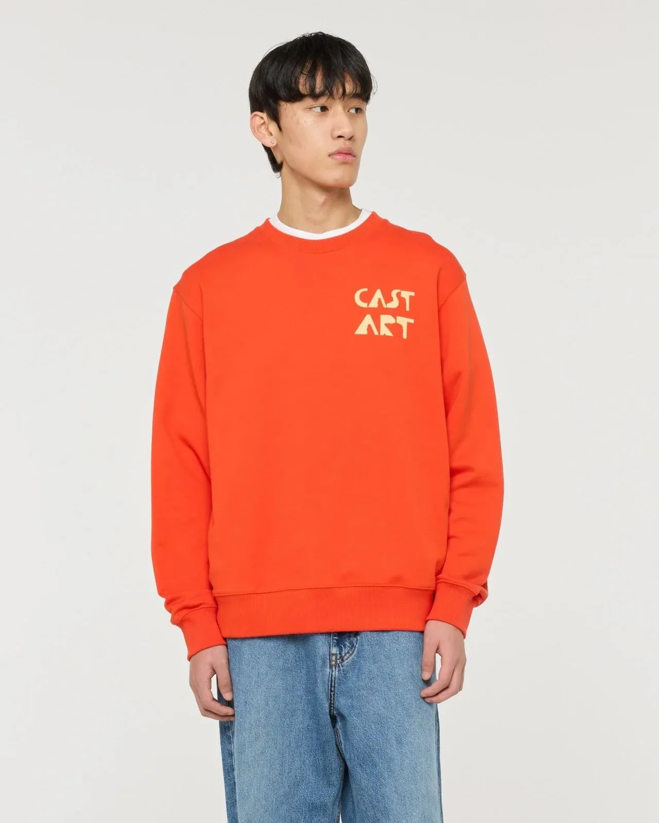 Botan Sweatshirt - Bright Orange