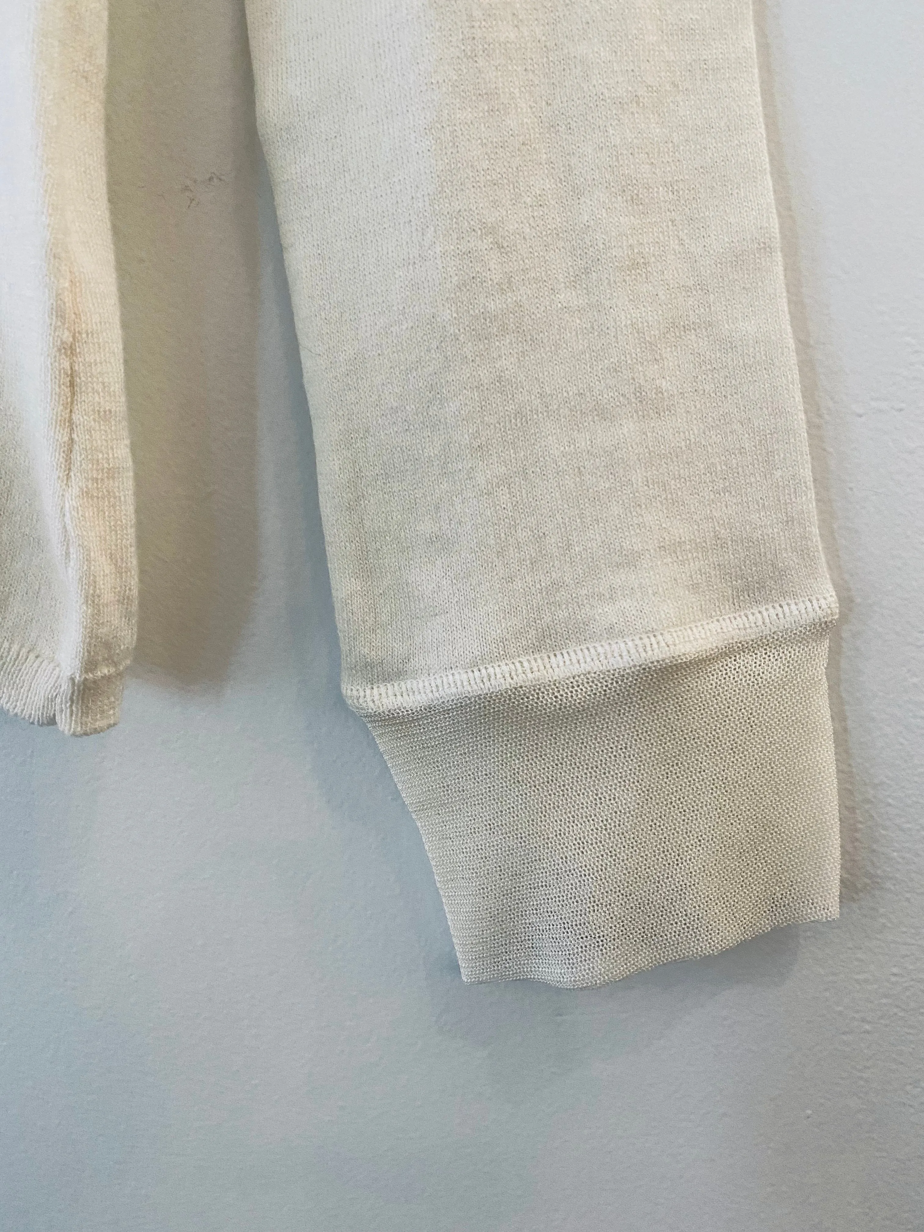Brazeau Tricot Parchment Tulle Cuff T