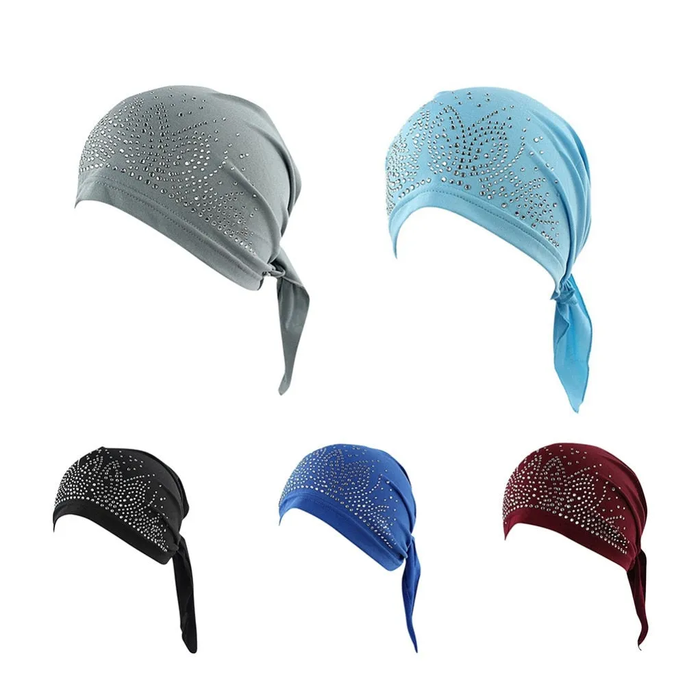 Breathable Bandana Scarf Pre-Tied Cotton Chemo Headwear for Cancer Patients