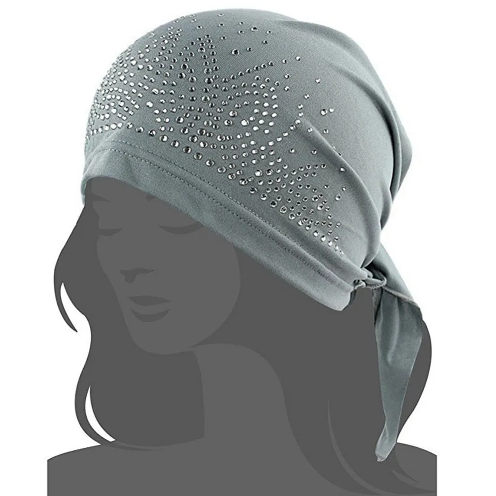 Breathable Bandana Scarf Pre-Tied Cotton Chemo Headwear for Cancer Patients