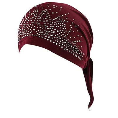 Breathable Bandana Scarf Pre-Tied Cotton Chemo Headwear for Cancer Patients