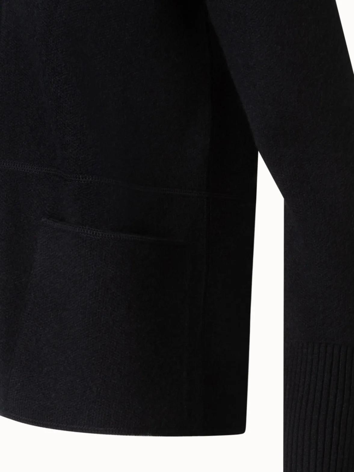 Cardigan in Cashmere Pique Knit