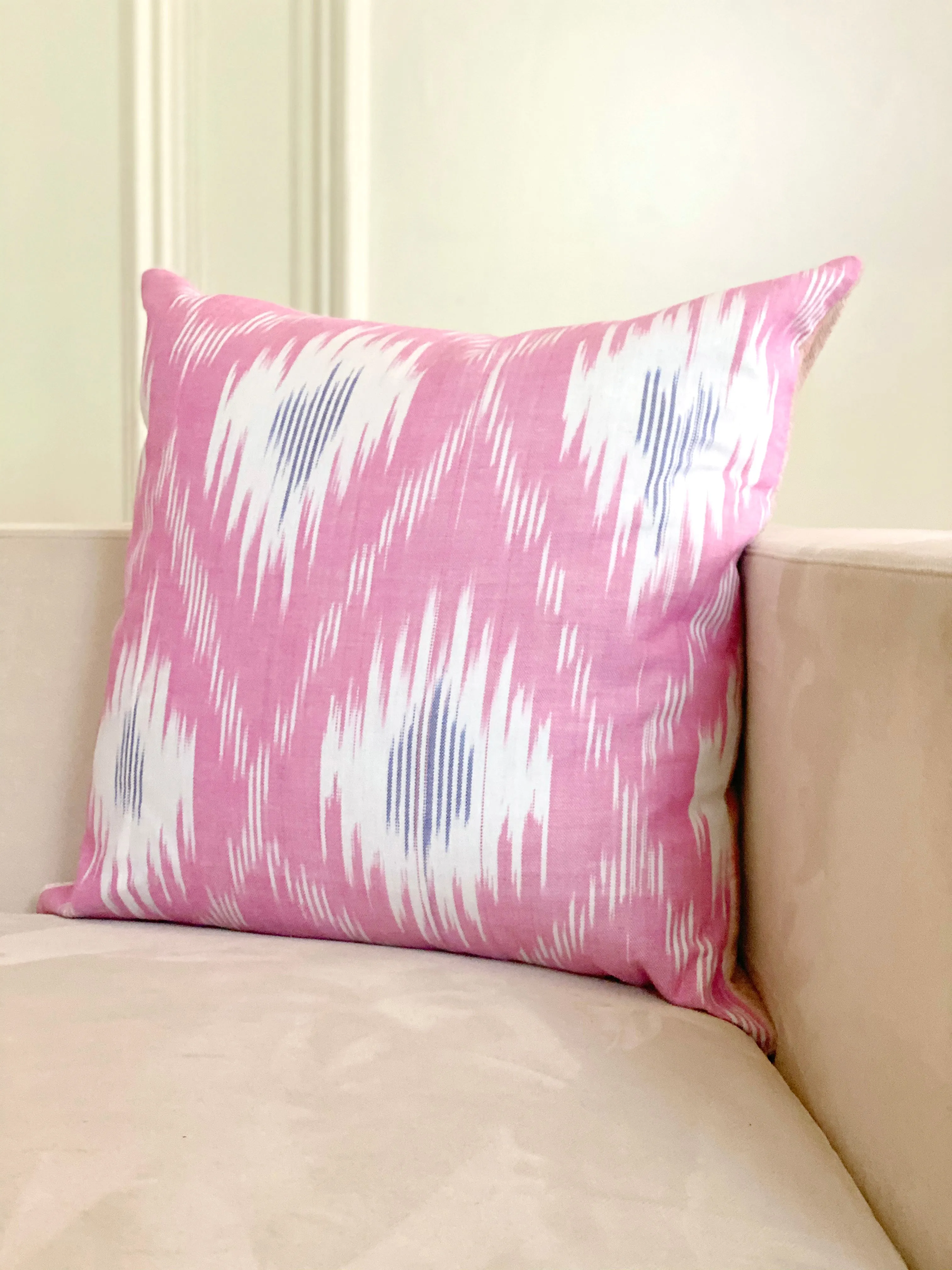 Classic Bursting Petals Square Pillow Cover