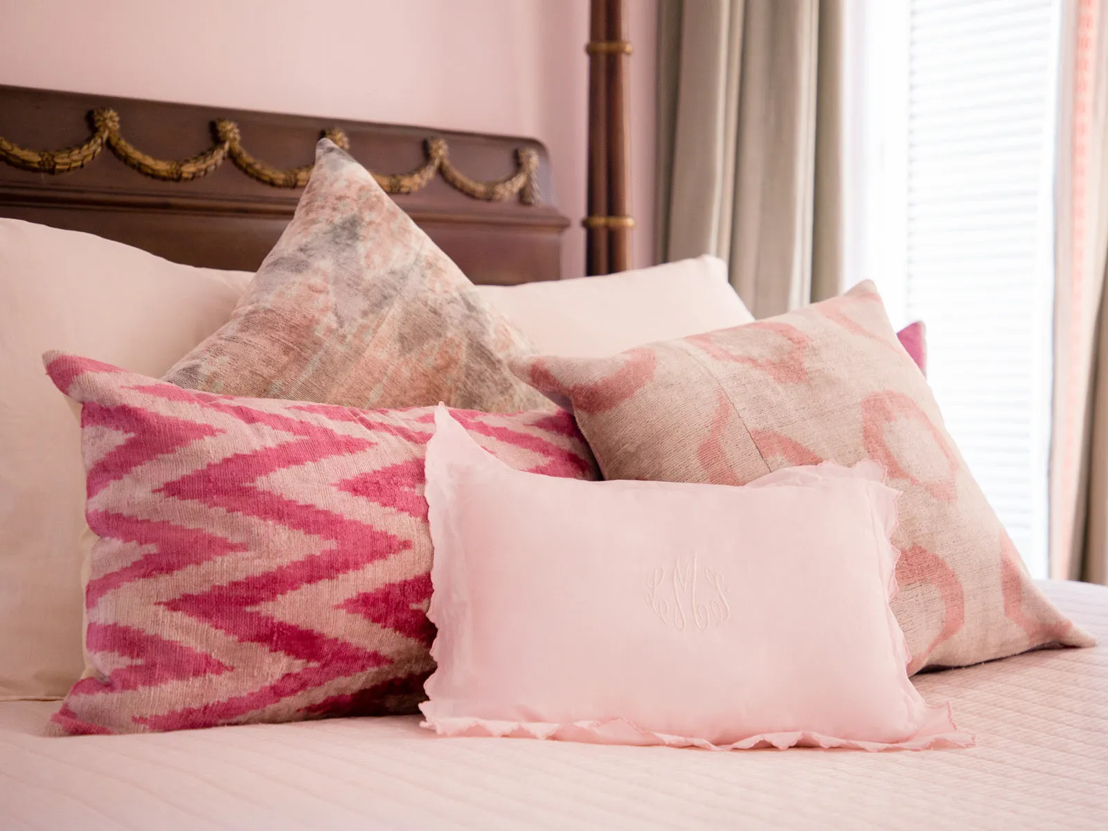 Classic Eclectic Chevron Lumbar Pillow Cover