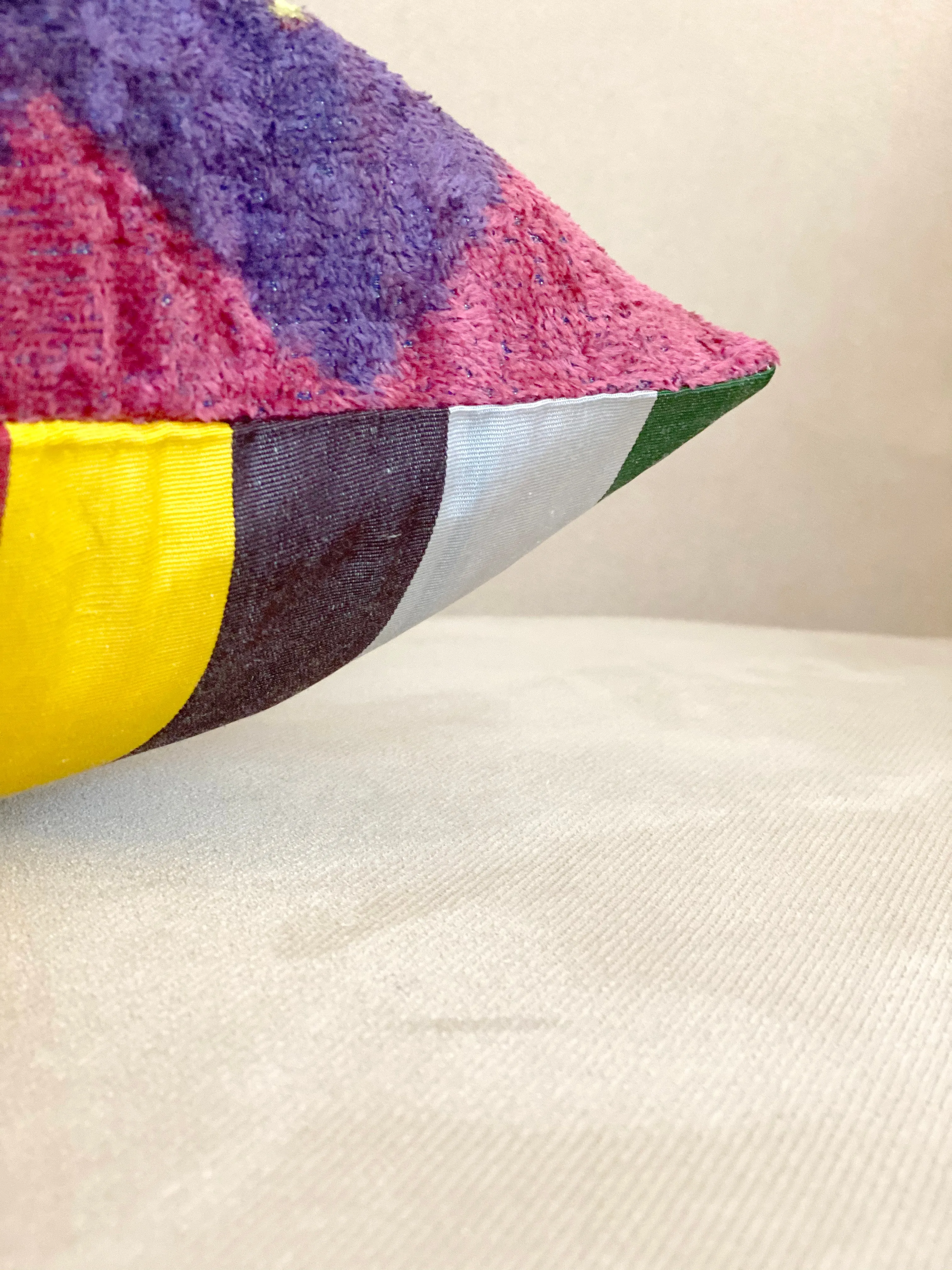 Classic Eclectic Chevron Lumbar Pillow Cover