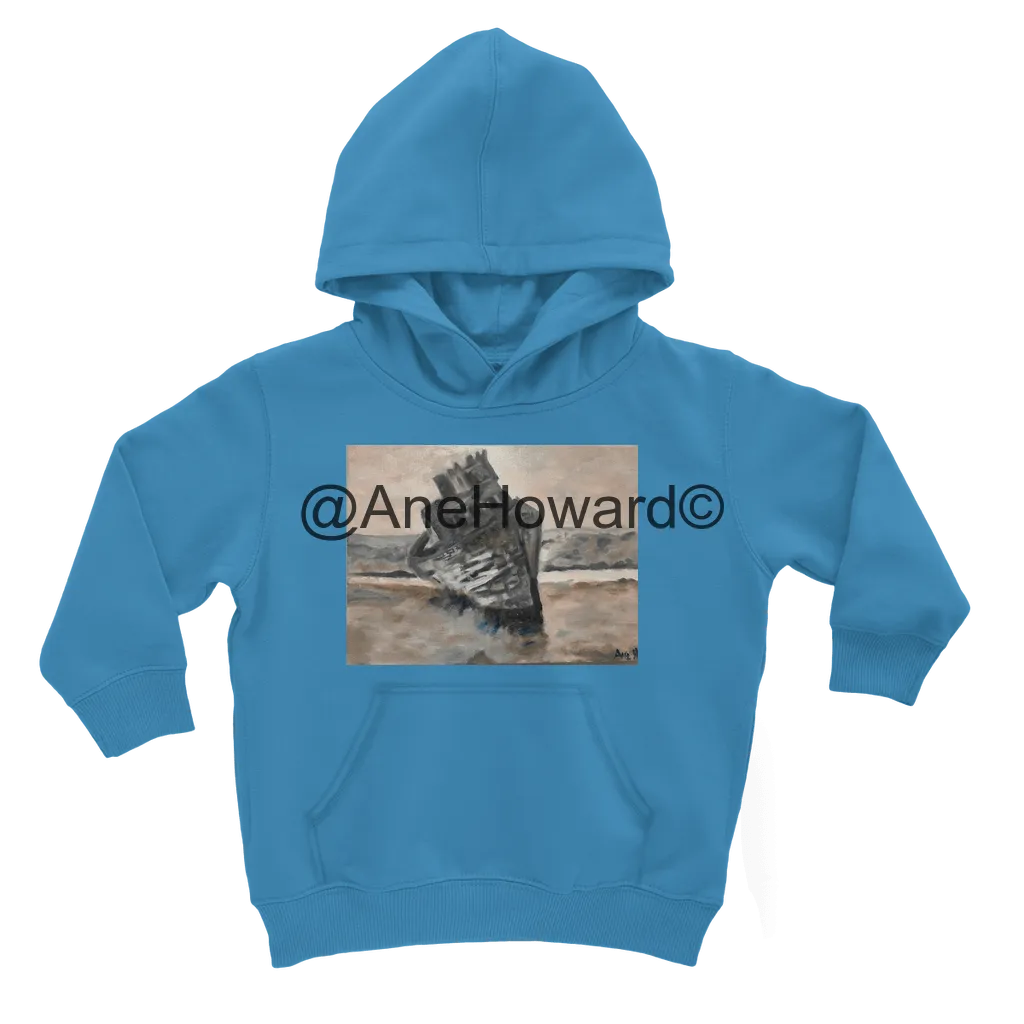 Classic Kids Cotton Hoodie Sunken Ship Multi-Color