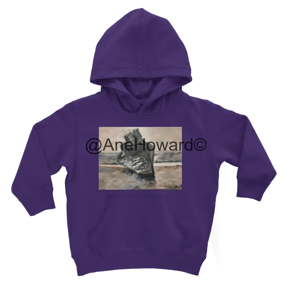 Classic Kids Cotton Hoodie Sunken Ship Multi-Color