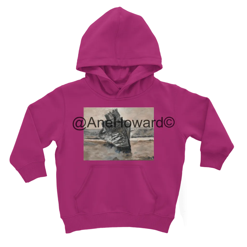 Classic Kids Cotton Hoodie Sunken Ship Multi-Color
