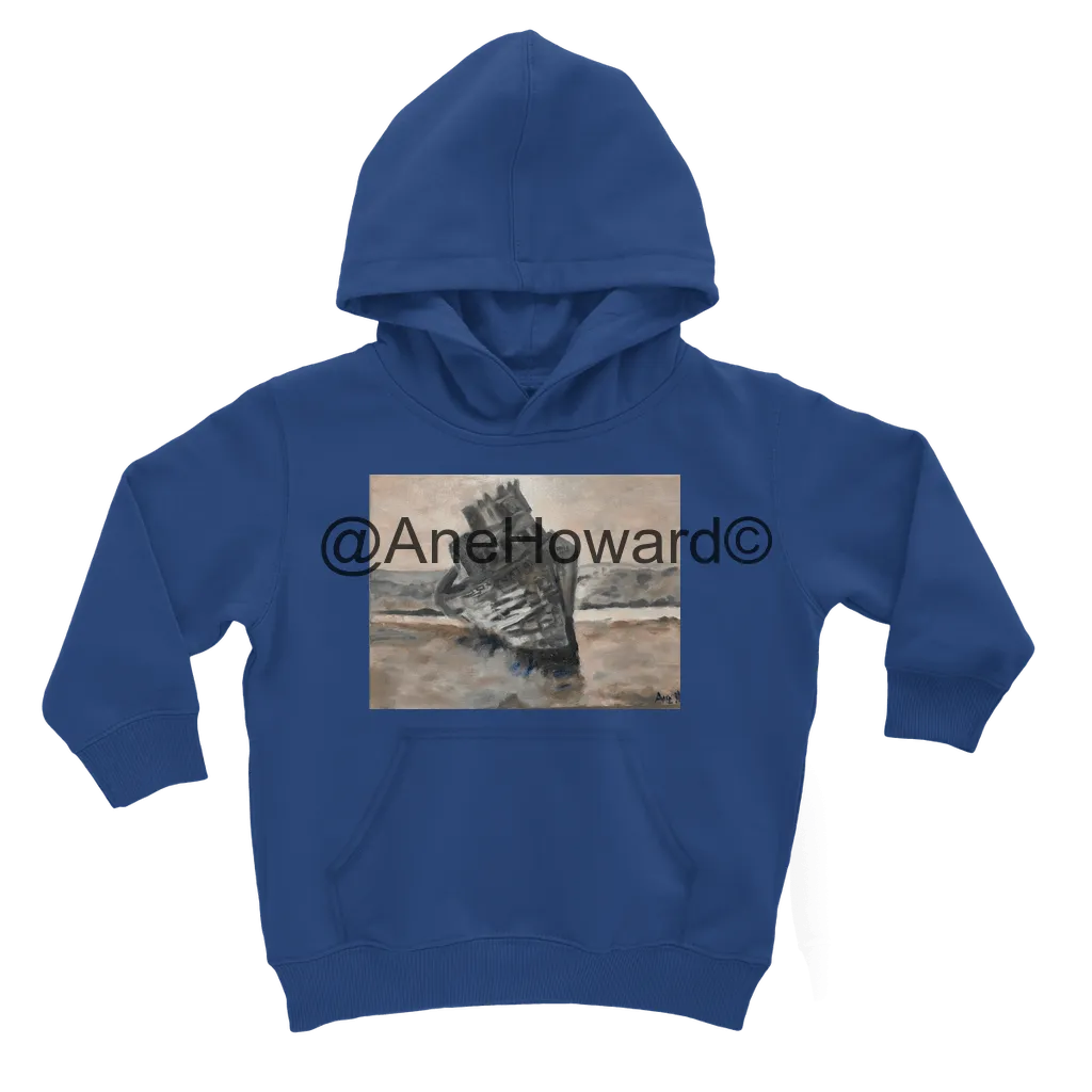 Classic Kids Cotton Hoodie Sunken Ship Multi-Color