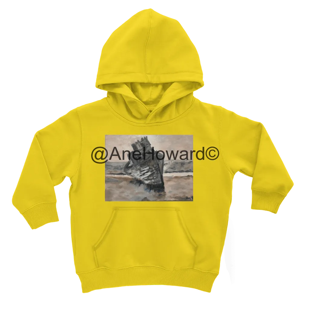 Classic Kids Cotton Hoodie Sunken Ship Multi-Color