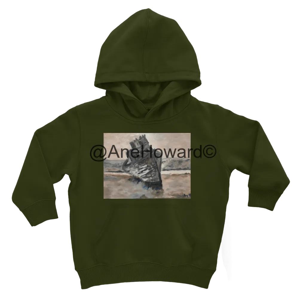 Classic Kids Cotton Hoodie Sunken Ship Multi-Color