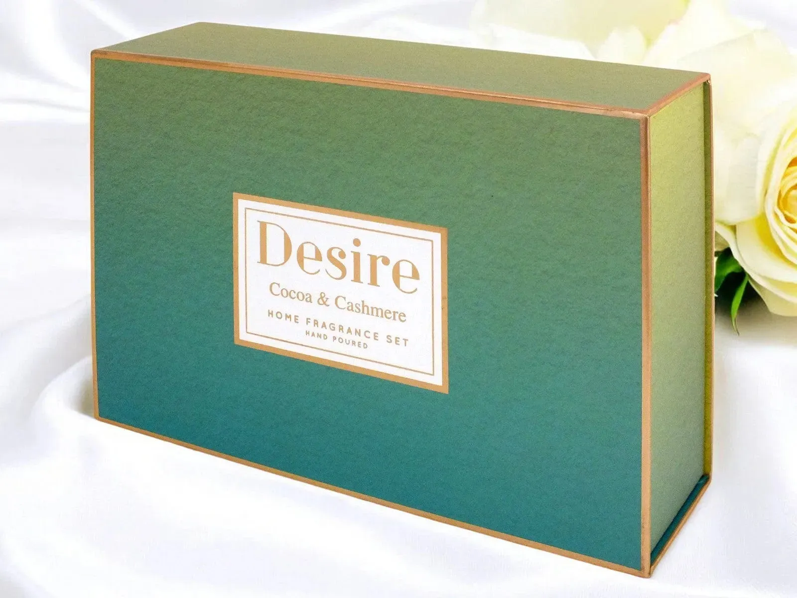 Cocoa and Cashmere Scented Candle & Reed Diffuser Home Fragrance Christmas Gift Set