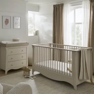 CuddleCo Clara 2 Piece Nursery Room Set in Cashmere