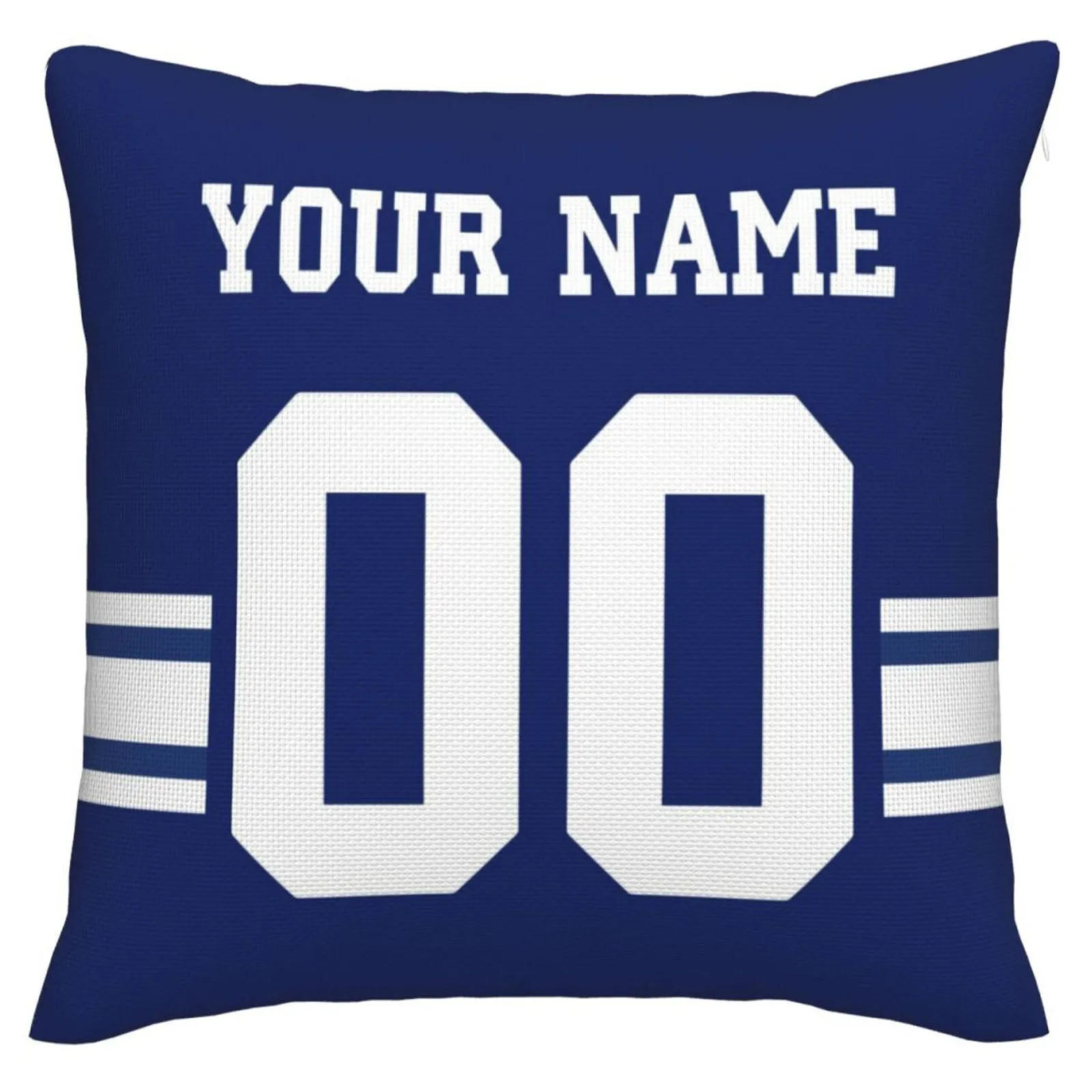 Custom NY.Giants Pillow Decorative Throw Pillow Case - Print Personalized Football Team Fans Name & Number Birthday Gift Football Pillows